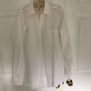 Mens shirt, white, size 15 1/2